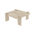 Couchtisch PURO 90x90 cm Beige