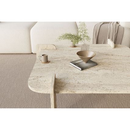 Couchtisch PURO 90x90 cm Beige