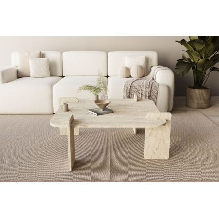 Couchtisch PURO 90x90 cm Beige