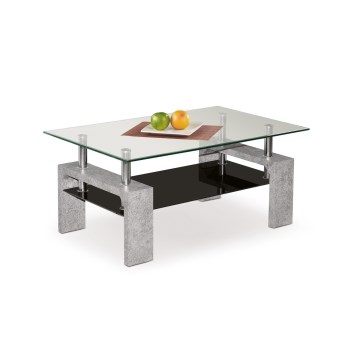 Couchtisch RESTON, Betonoptik grau