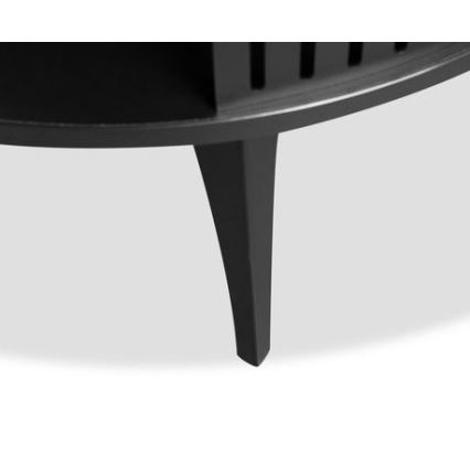 Couchtisch ROENNI 44x75 cm schwarz/golden Eiche