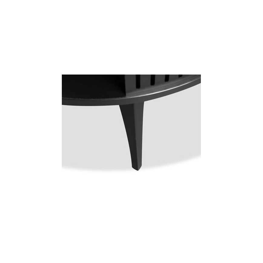 Couchtisch ROENNI 44x75 cm schwarz/golden Eiche