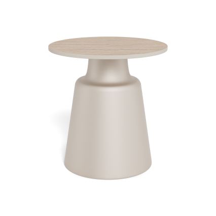 Couchtisch SANTORINI Ø 45 cm beige/grau/Keramik
