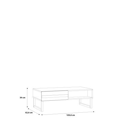 Couchtisch TARO weiß
