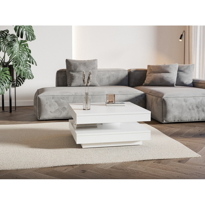 Couchtisch TIMO, weiß