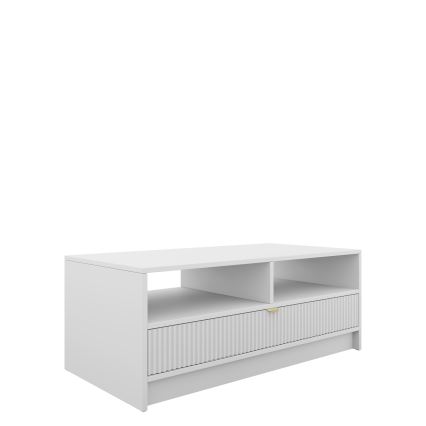 Couchtisch TIRENO 100 x 40 cm, Weiß