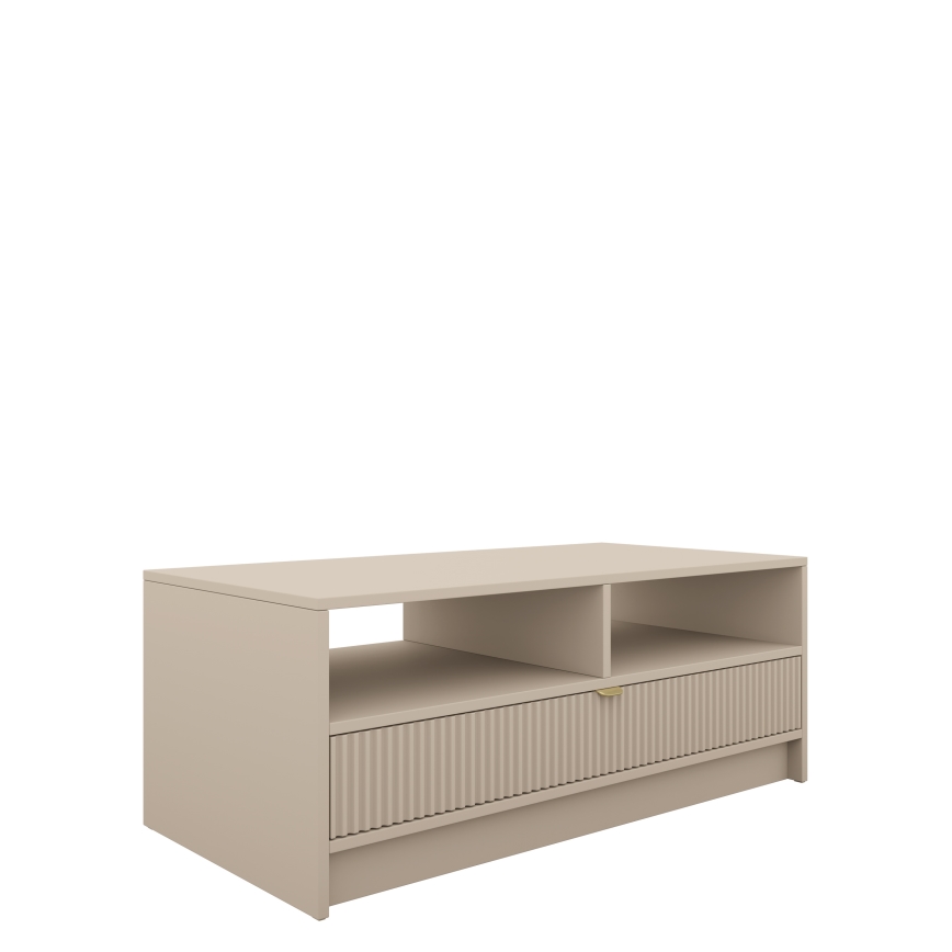 Couchtisch TIRENO 40 x 100 cm, beige