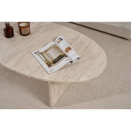 Couchtisch VARUM 120x65 cm beige