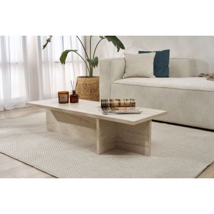 Couchtisch VERUM 120x45 cm beige