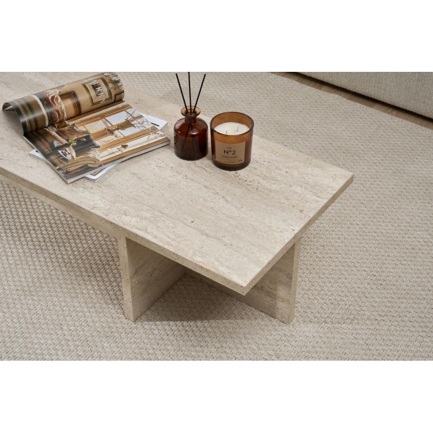 Couchtisch VERUM 120x45 cm beige