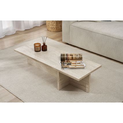 Couchtisch VERUM 120x45 cm beige