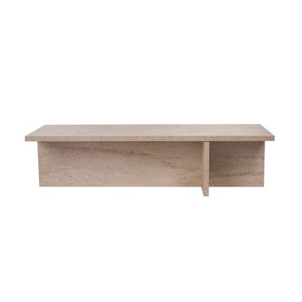Couchtisch VERUM 120x45 cm beige