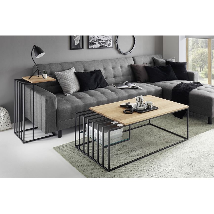 Couchtisch ZAIRA, Eiche