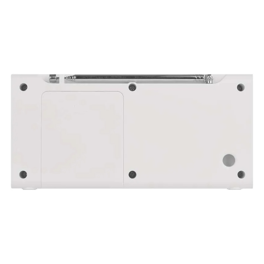 DAB DAB+ FM Radio 3W/5V/4xAA Weiß