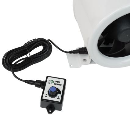 Dalap 24MF150 - Rohrventilator mit energieeffizientem Motor und Drehzahlregler MF 150 EC 40W/230V