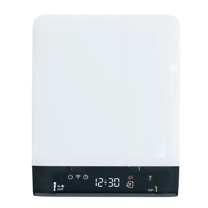 Dalap 25B160 - Dezentrales Wohnraumlüftungsgerät mit Wärmerückgewinnung BRISE 160 22 W/230 V WLAN + Fernbedienung