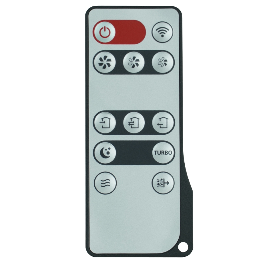 Dalap 25B160 - Dezentrales Wohnraumlüftungsgerät mit Wärmerückgewinnung BRISE 160 22 W/230 V WLAN + Fernbedienung