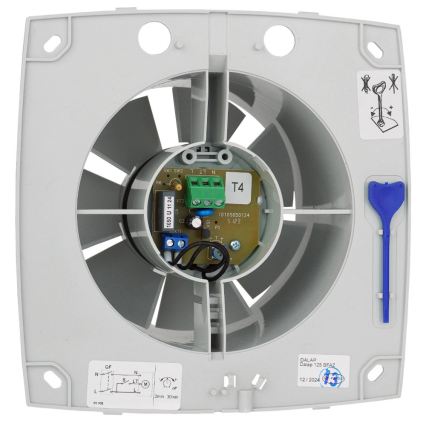 Dalap 41016 - Axialventilator mit Zeitschalter 100 BFAZ 16W/230V