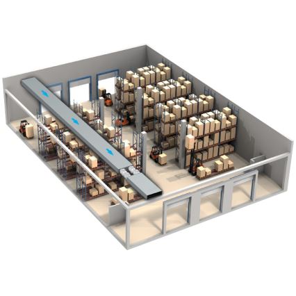 Dalap 8199 - Axialventilator AP PROFI 100 25W/230V