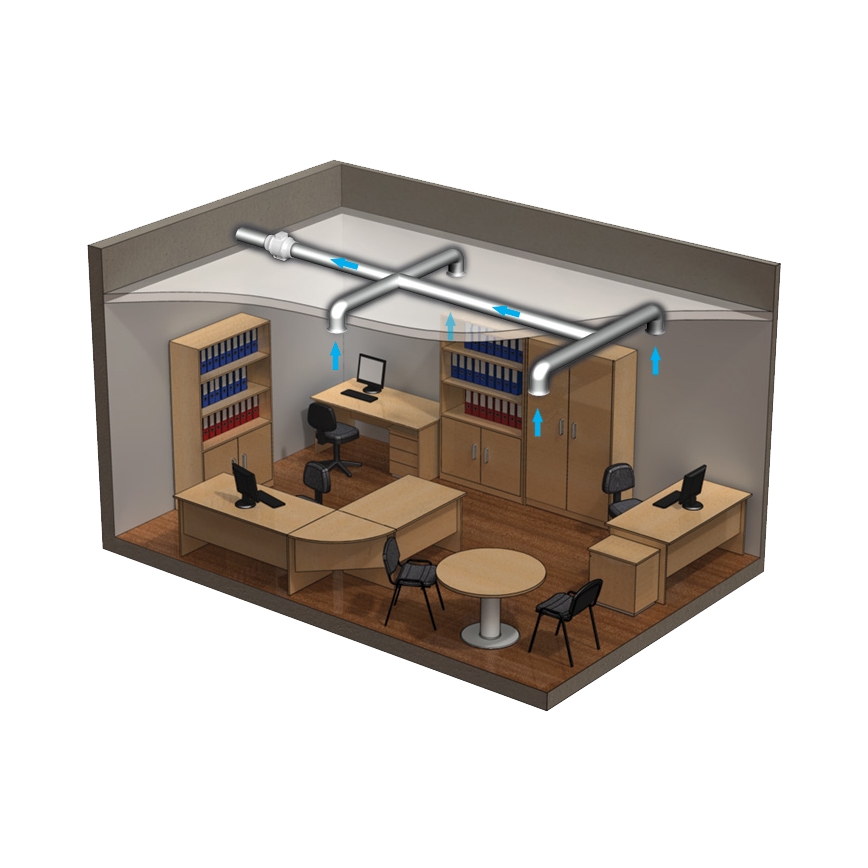 Dalap 8207 - Axialventilator AP PROFI 125 29W/230V