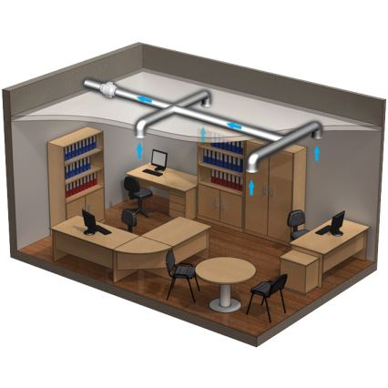 Dalap 8210 - Axiallüfter AP PROFI 150 50W/230V