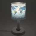 Dalber 40671 - LED-Kinderlampe WORLD 1xG4/4W/230V blau