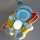 Dalber 41347 - Hängeleuchte für Kinder ASTRONAUT 1xE27/15W/230V