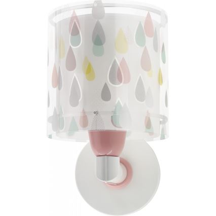 Dalber 41439 - Kinder-Wandleuchte COLOR RAIN 1xE27/60W/230V