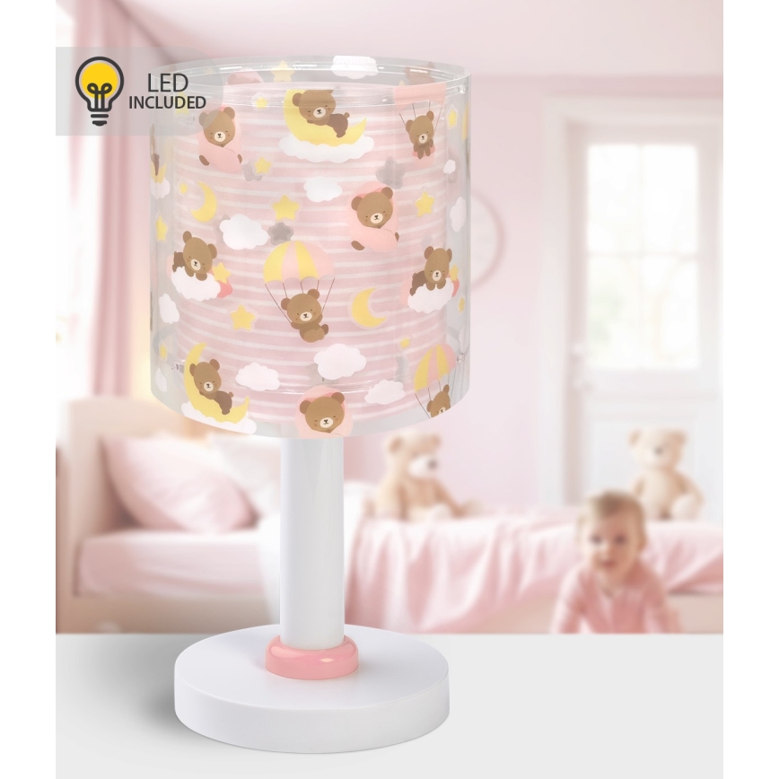 Dalber 41571S - LED-Kinderlampe BABY TEDDY 1xG4/4W/230V rosa