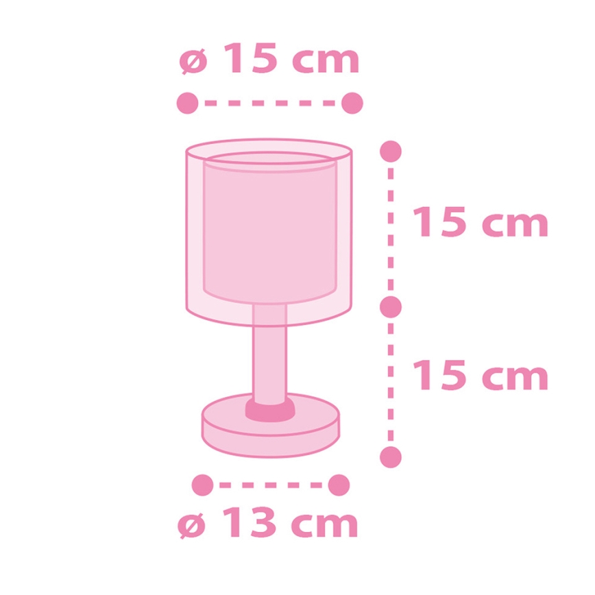 Dalber 41591 - Kinderlampe UNICORNS 1xE14/60W/230V