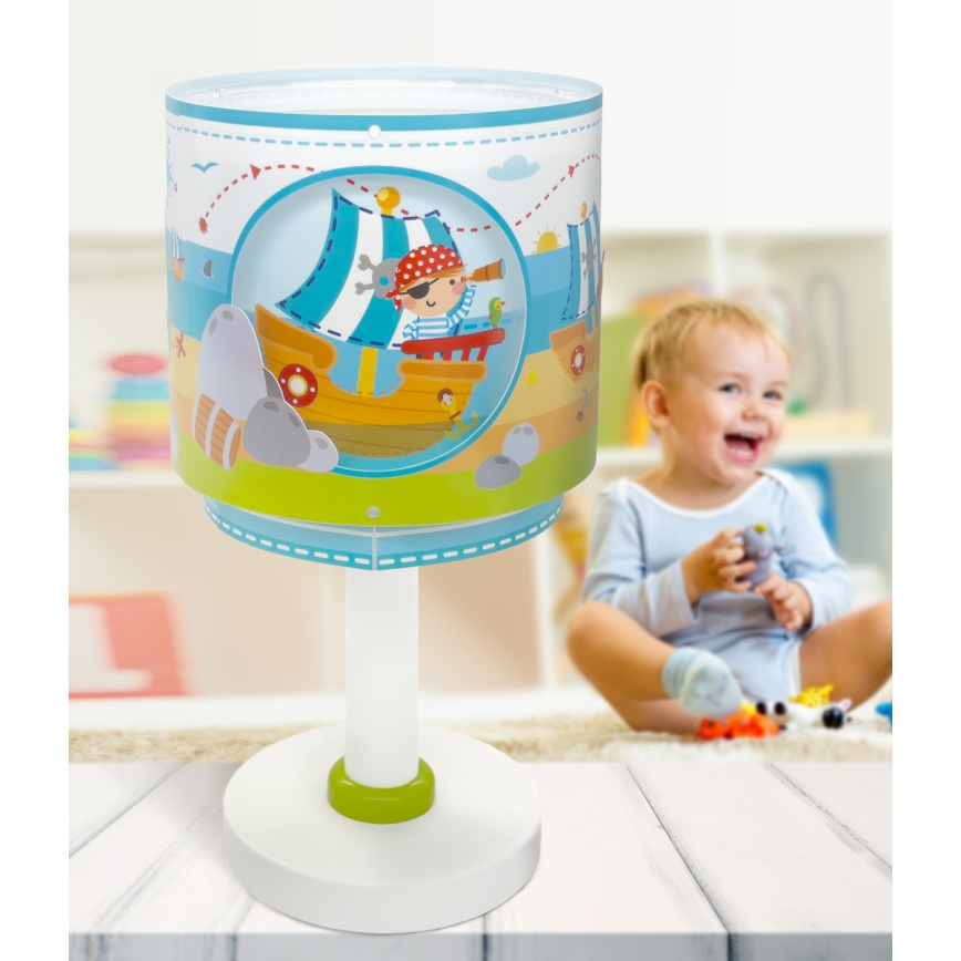 Dalber 60651 - Kleine Kinderleuchte PIRAT ISLAND 1xE14/8W/230V
