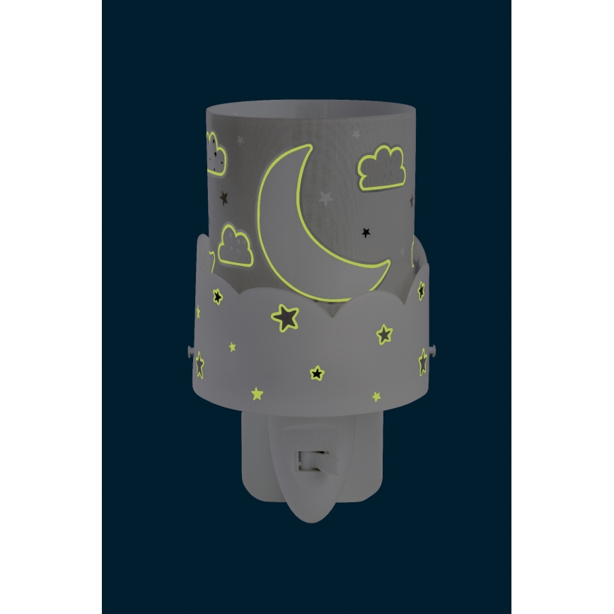 Dalber 61235E - LED-Steckdosenleuchte MOON 1xE14/0,3W/230V