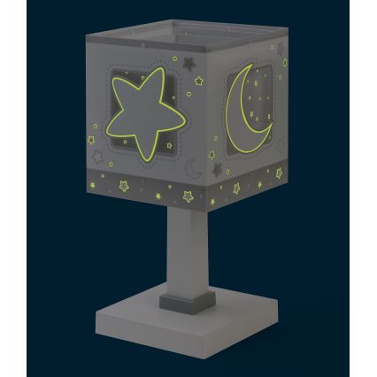Dalber 63231NE - LED-Kinderlampe MOONLIGHT 1xG4/4W/230V grau