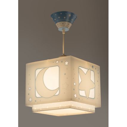Dalber 63232T - Kinder-Deckenleuchte MOON LIGHT 1xE27/60W/230V