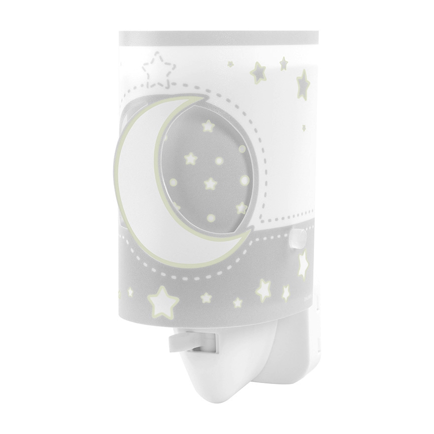 Dalber 63235LE - LED-Sockellampe MOON LIGHT 1xE14/0,3W/230V