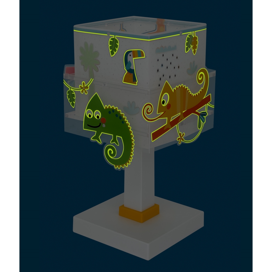 Dalber 63311N - LED-Kinderlampe HAPPY JUNGLE 1xG4/4W/230V farbenfroh