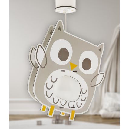 Dalber 63397 - Hängeleuchte für Kinder OWL 1xE27/15W/230V