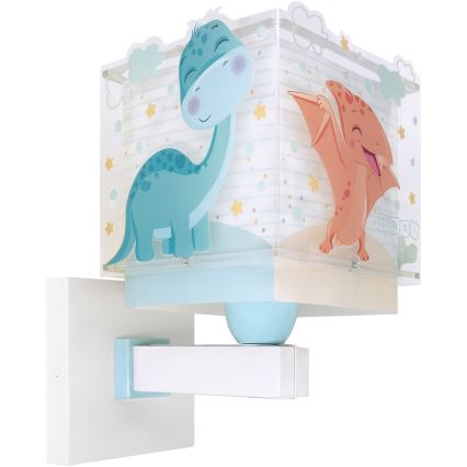 Dalber 63459 - Kinder-Wandleuchte BABY DINOS 1xE27/15W/230V farbenfroh