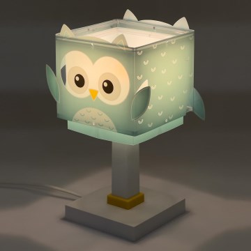 Dalber 64391 - Kleine Kinderleuchte LITTLE OWL 1xE14/8W/230V