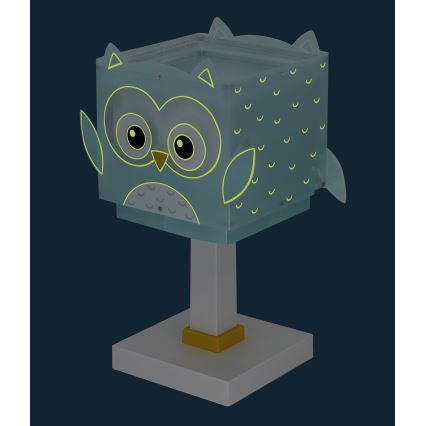Dalber 64391 - Kleine Kinderleuchte LITTLE OWL 1xE14/8W/230V