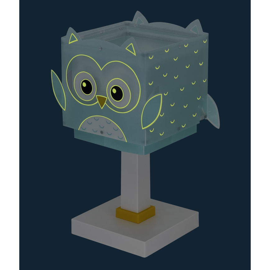 Dalber 64391 - Kleine Kinderleuchte LITTLE OWL 1xE14/8W/230V