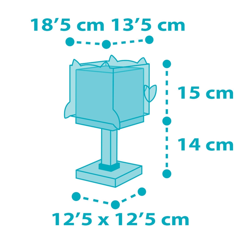 Dalber 64391 - Kleine Kinderleuchte LITTLE OWL 1xE14/8W/230V
