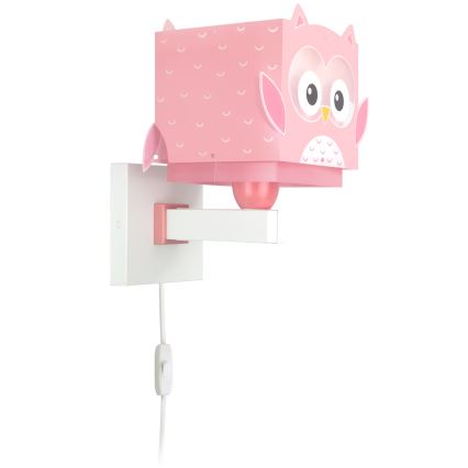 Dalber 64489 - Kinder-Wandleuchte LITTLE FRIENDS 1xE27/15W/230V