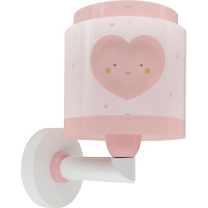 Dalber 76019S - Kinder-Wandleuchte BABY DREAMS 1xE27/15W/230V rosa