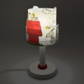 Dalber 76301 - LED-Kinderlampe SNOOPY 1xG4/4W/230V weiß/rot
