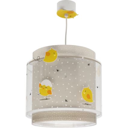 Dalber 76872 - Kinder-Hängelampe BABY CHICK 1xE27/15W/230V