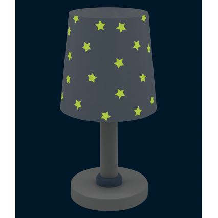 Dalber 82211T - Kinderlampe STAR LIGHT 1xE14/40W/230V blau