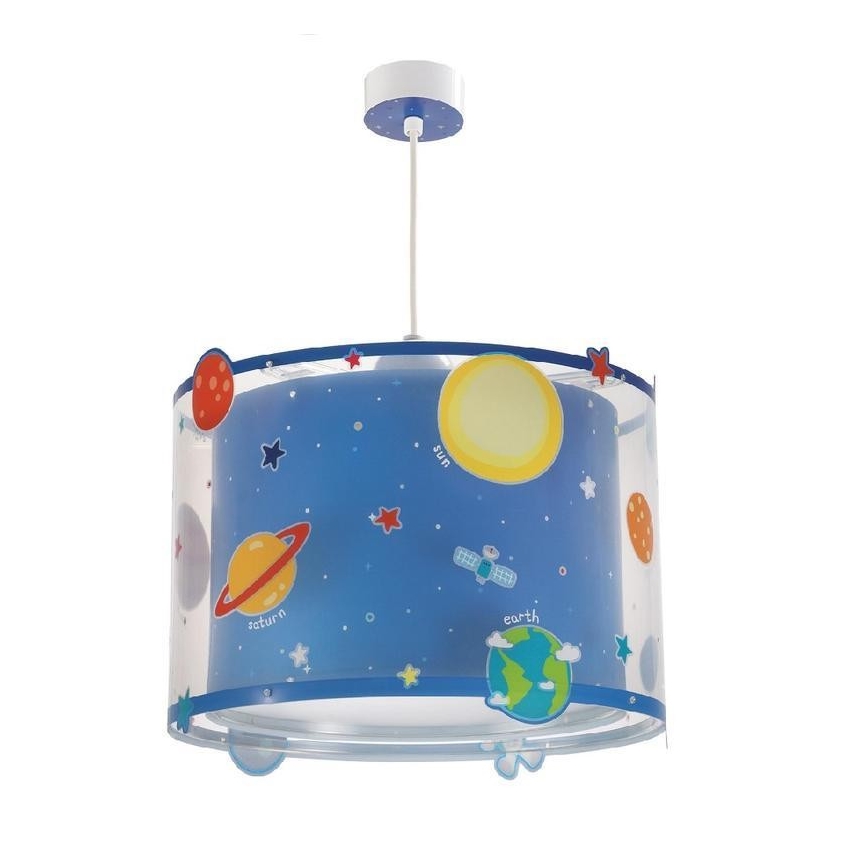 Dalber D-41342 - Kinderzimmerleuchte PLANETS 1xE27/60W/230V