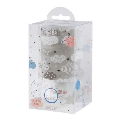 Dalber D-41415E - Lampe in die Steckdose CLOUDS LED/0,3W/230V