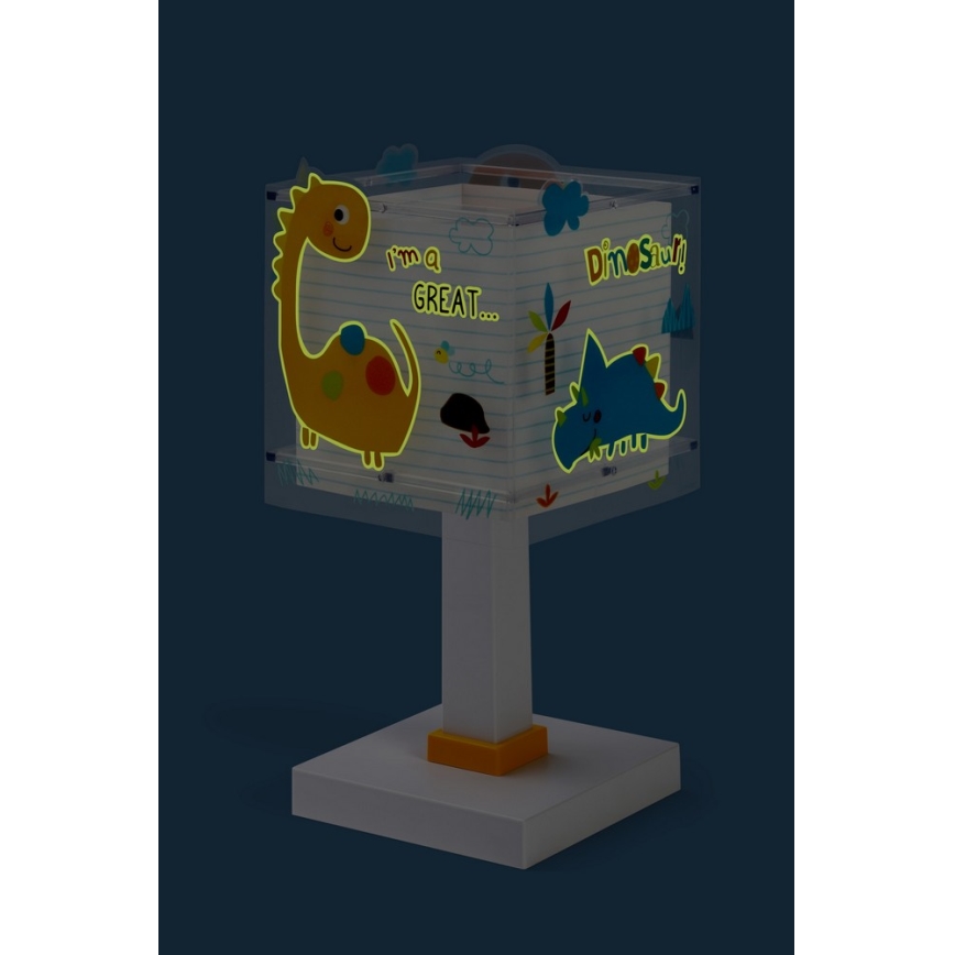 Dalber D-73451 - Kinderlämpchen DINOS 1xE14/40W/230V